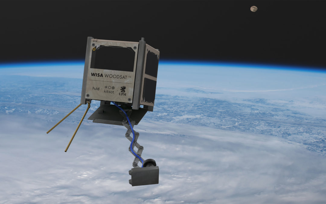 Il primo satellite costruito in legno verrà lanciato quest’anno