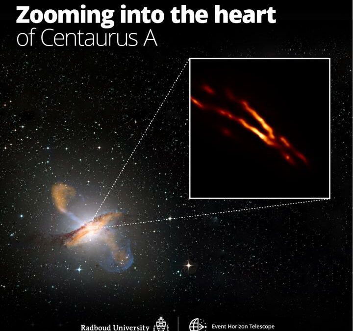 Scienza: Event Horizon Telescope individua un buco nero nel cuore della galassia più vicina (FOTO)