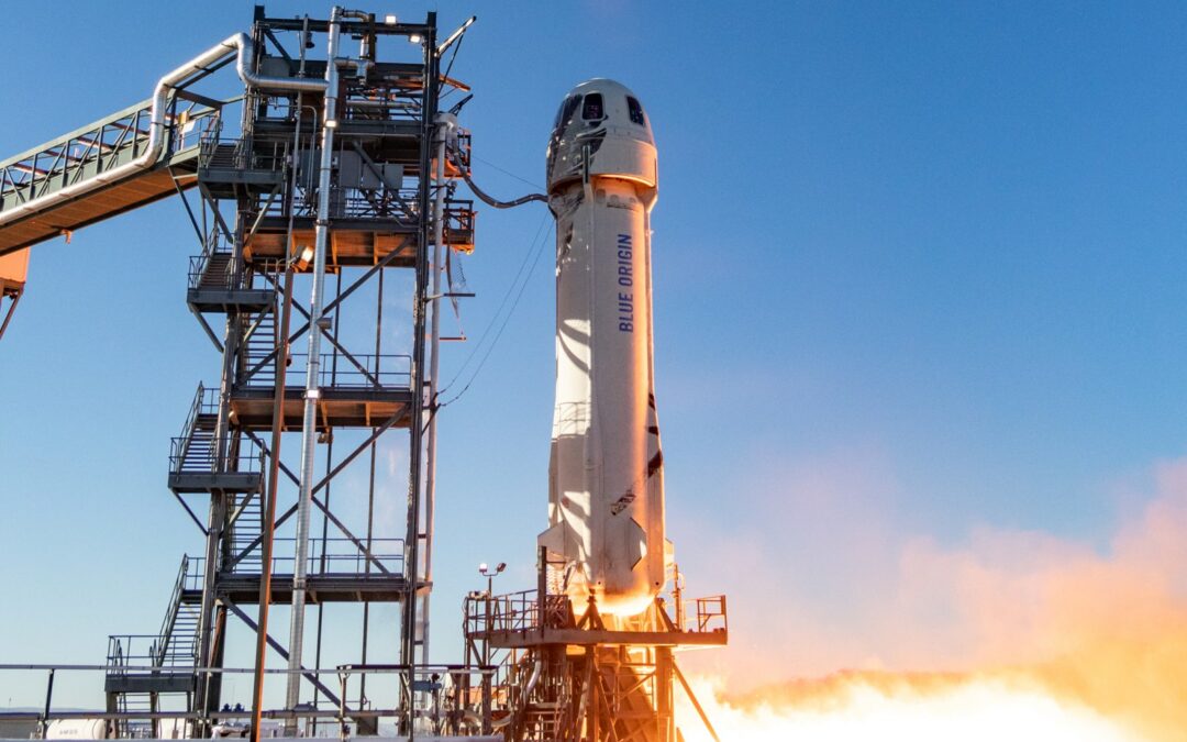Spazio: Oggi primo volo con equipaggio per la Blue Origin di Jeff Bezos