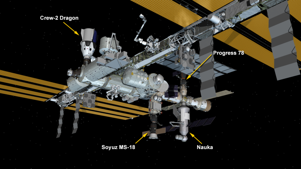 Scienza: Spazio, l’accensione imprevista dei propulsori del nuovo modulo Nauka fa ruotare la Stazione Spaziale Internazionale (VIDEO)