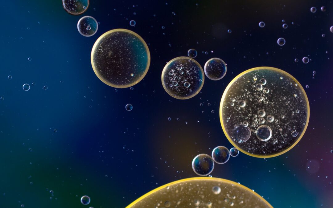Scienza: bolle che scoppiano come fiori che sbocciano