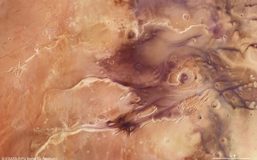 Scienza: oceani, coste e tsunami nel passato di Marte+FOTO