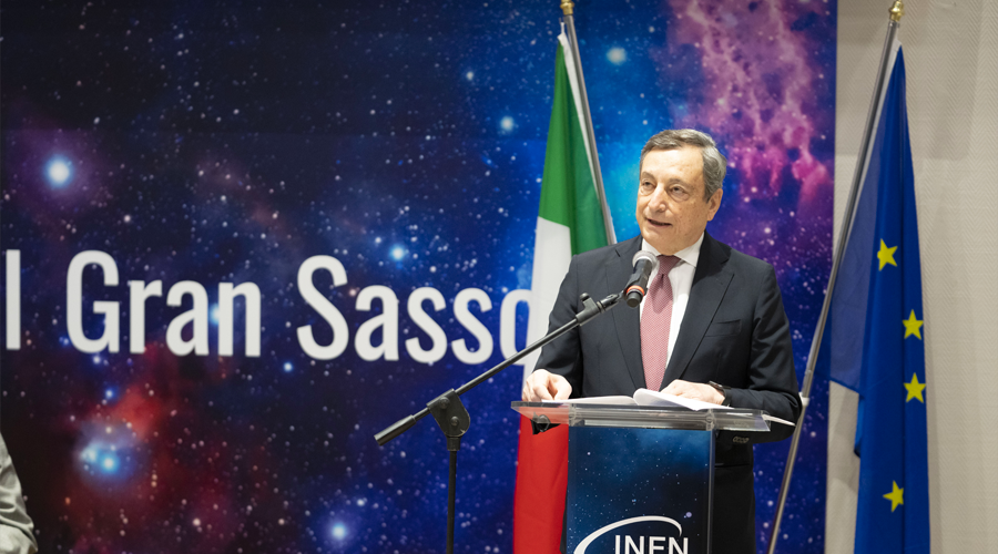 Draghi: “nei prossimi 4 anni, destiniamo 6,9 miliardi di euro alla ricerca di base”. Il testo integrale