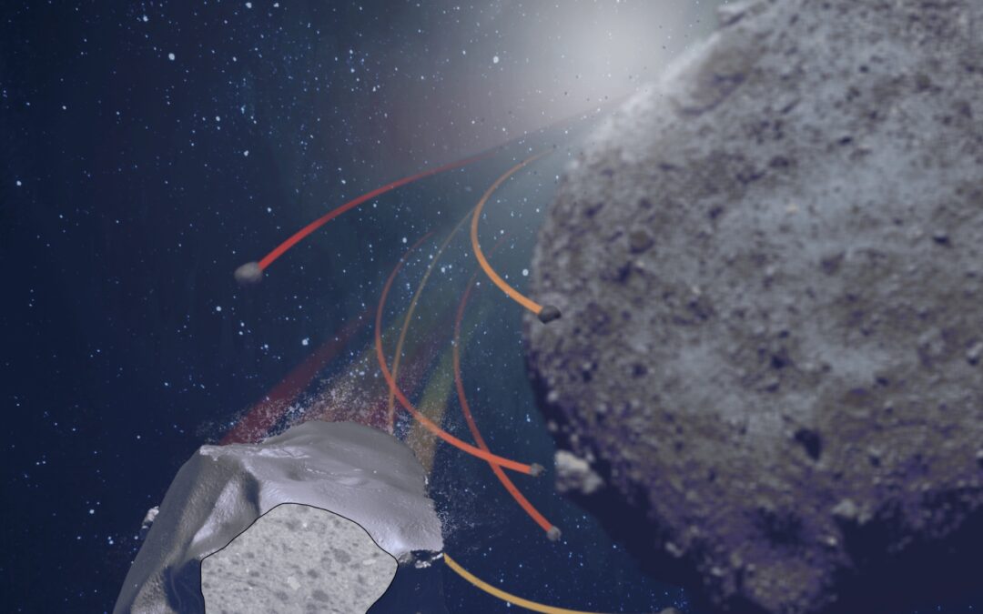 Scienza: scoperti nuovi asteroidi che sputano ciottoli