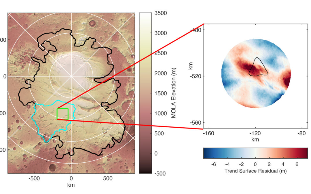 Scienza: nuove conferme sulla presenza di acqua liquida sotto la calotta di Marte +FOTO