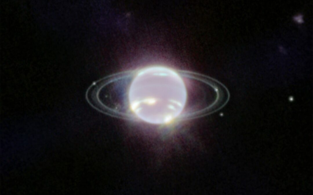 Webb cattura le immagini degli anelli di Nettuno