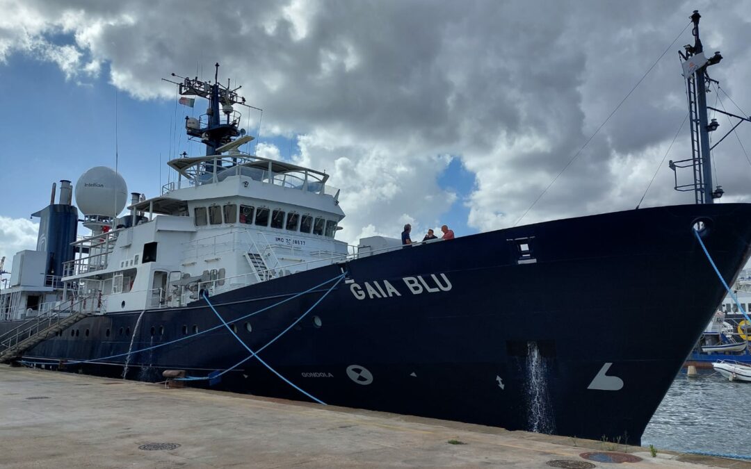 Scienza: CNR, conclusa prima crociera oceanografica di Gaia Blu + foto