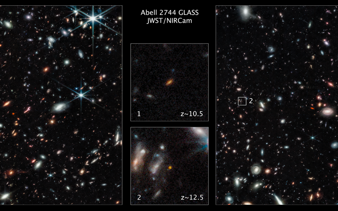 Scienza: Webb immortala le galassie all’origine del Cosmo
