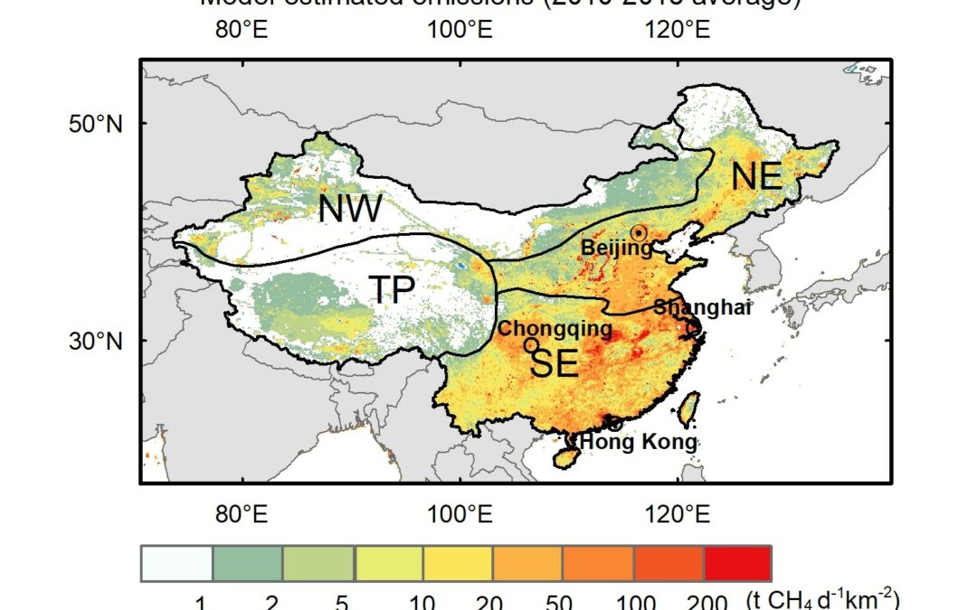 Satellite giapponese rivela forti perdite di metano nel nord della Cina