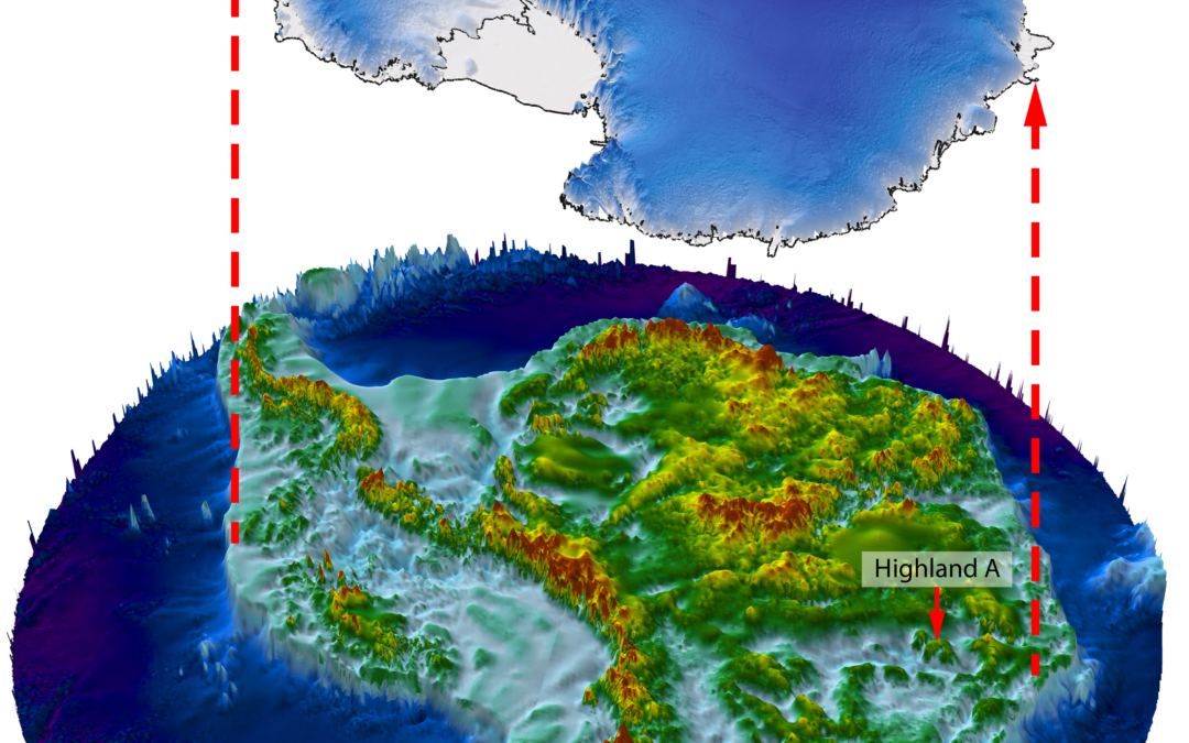 Scienza: antico paesaggio fluviale trovato sotto il ghiaccio dell’Antartide orientale