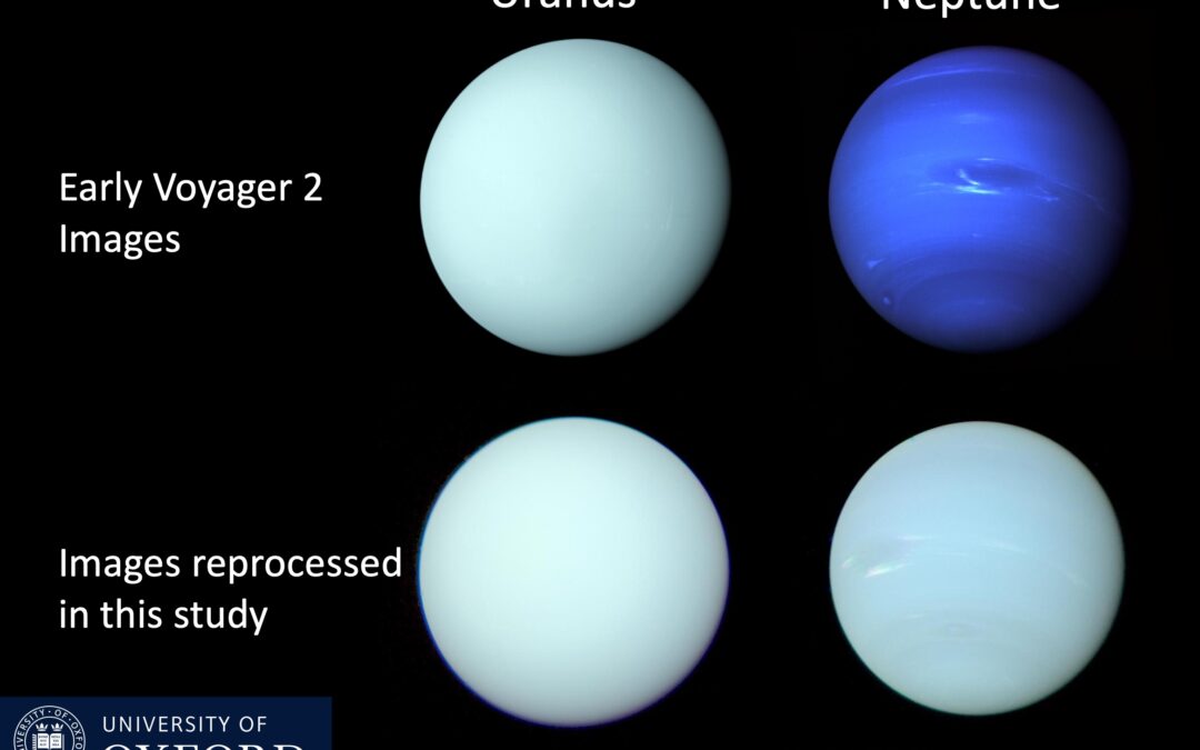 Ecco come appaiono davvero Urano e Nettuno