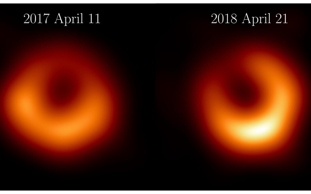 Event Horizon Telescope (EHT) pubblica nuove immagini del buco nero M87