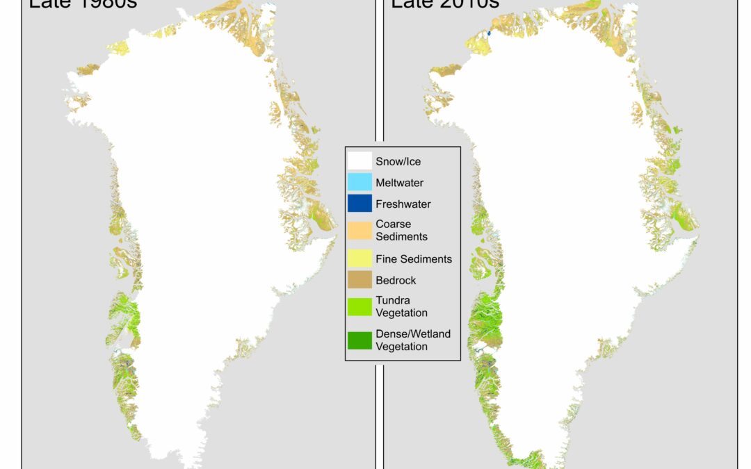 Groenlandia senza ghiaccio: è sempre più verde