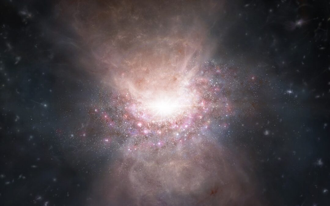 ALMA scova il gas di un quasar dell’Universo di meno 1 miliardo di anni fa