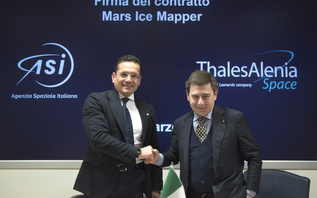 Spazio, ASI nel progetto International Mars Ice Mapper, siglato il contratto con TAS