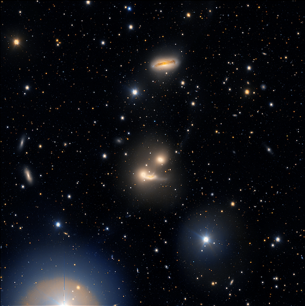 Inaf, telescopio VST svela un tripudio di galassie