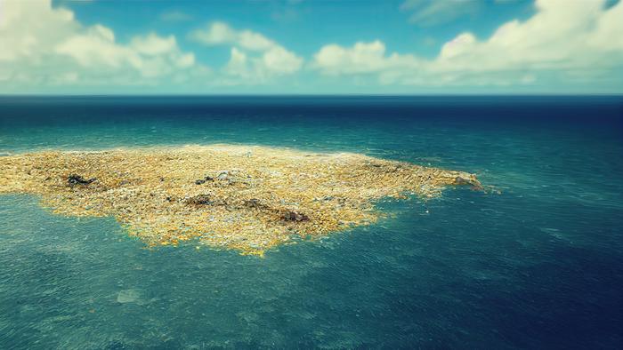 L’Oceano Pacifico è inondato di frammenti di plastica