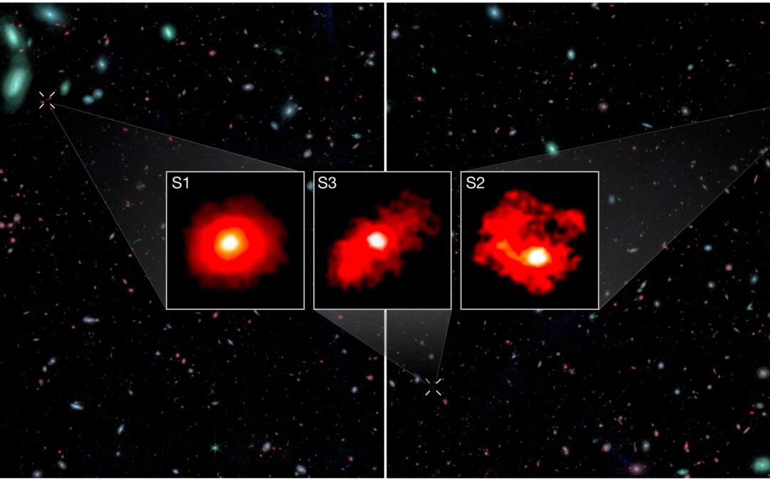 Scoperte misteriose galassie ‘Red Monster’ nell’Universo primordiale