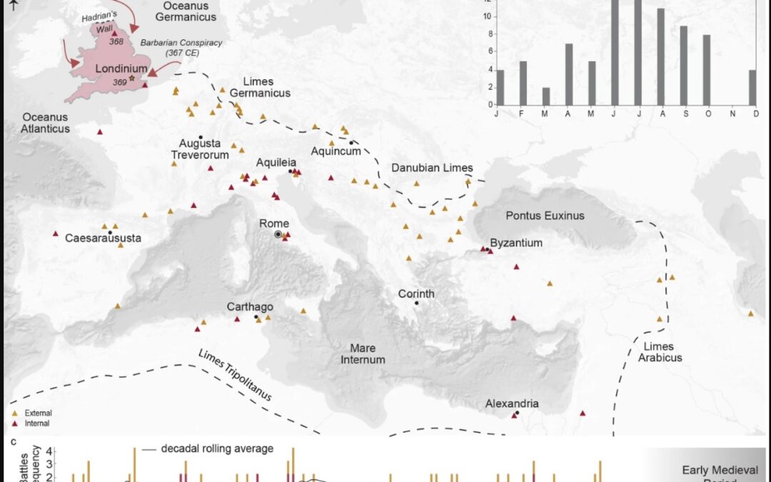 Nell’Impero Romano le battaglie erano legate ai lunghi periodi di siccità