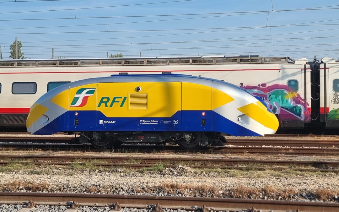 FBK, RFI e PoliMi testano il primo veicolo ferroviario a guida completamente autonoma