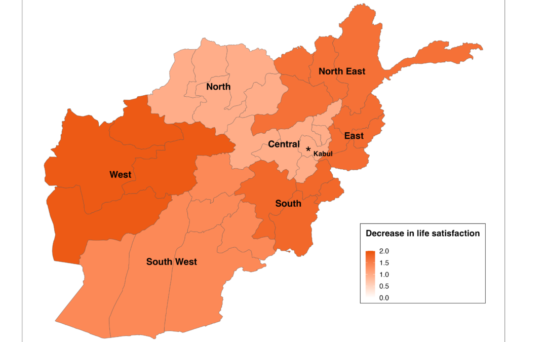 Afghanistan, la guerra con gli USA ha portato al più basso livello di soddisfazione della vita