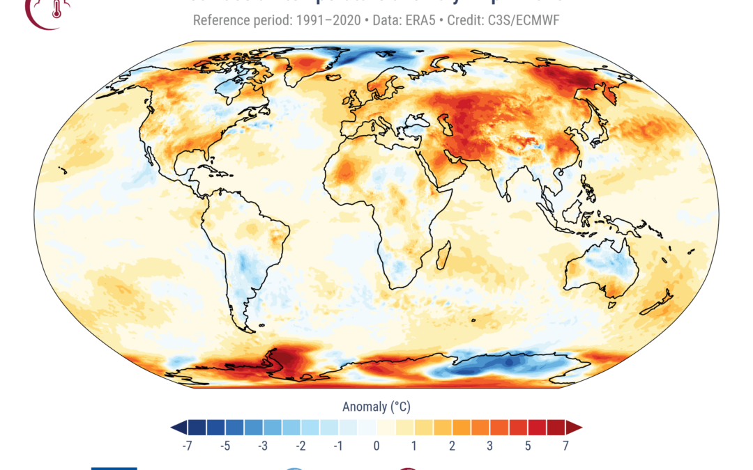Copernicus: il secondo aprile più caldo al mondo
