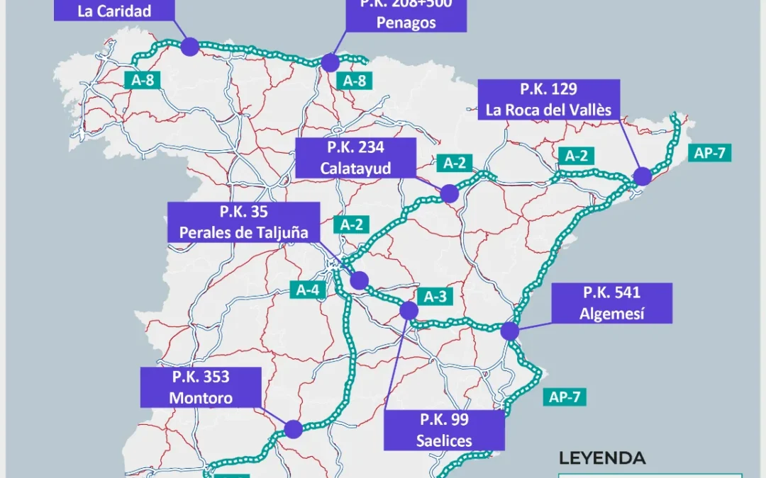 Spagna verso una rete di ricarica rapida per veicoli elettrici lungo le autostrade