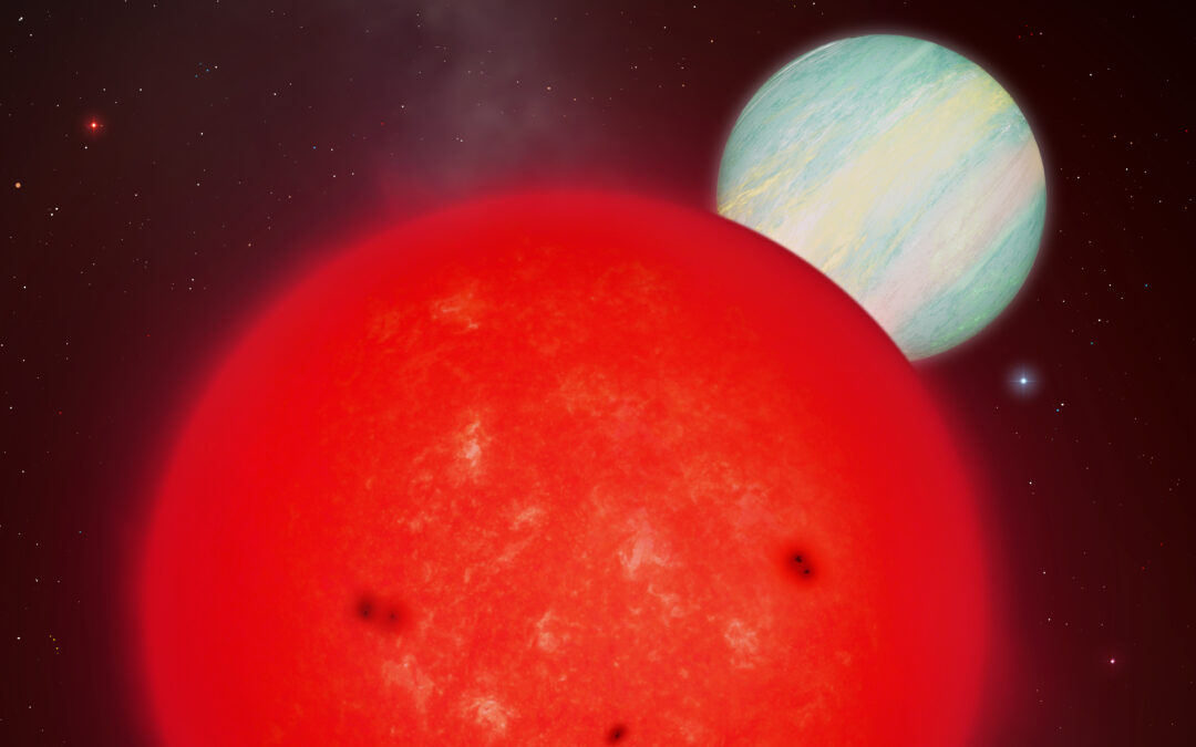 Scoperto un pianeta gigante in orbita attorno a una piccola stella