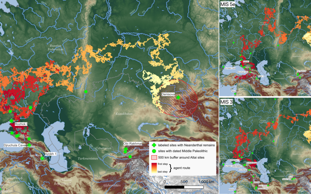 Gli antropologi mappano le lunghe e tortuose strade dei Neanderthal attraverso Europa ed Eurasia