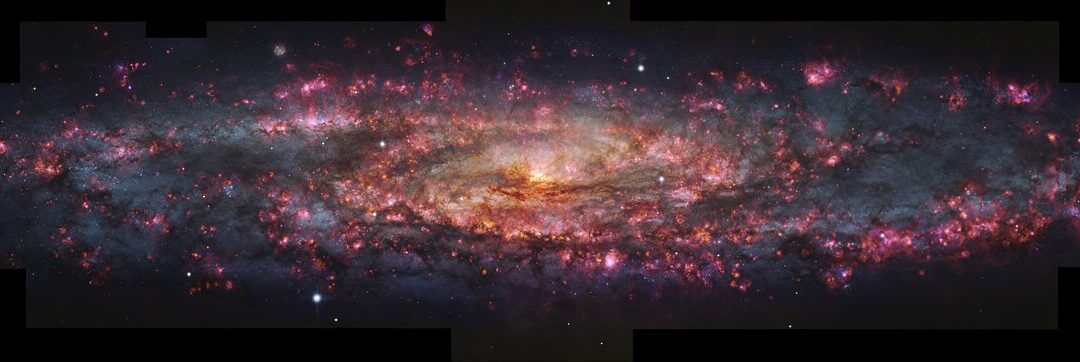 Gli astronomi catturano l’immagine più dettagliata a mille colori di una galassia