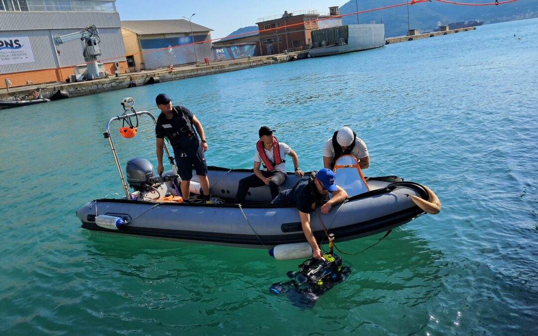 Team di robotica Unifi, con il drone FeelHippo AUV, vince la competizione RAMI 2025