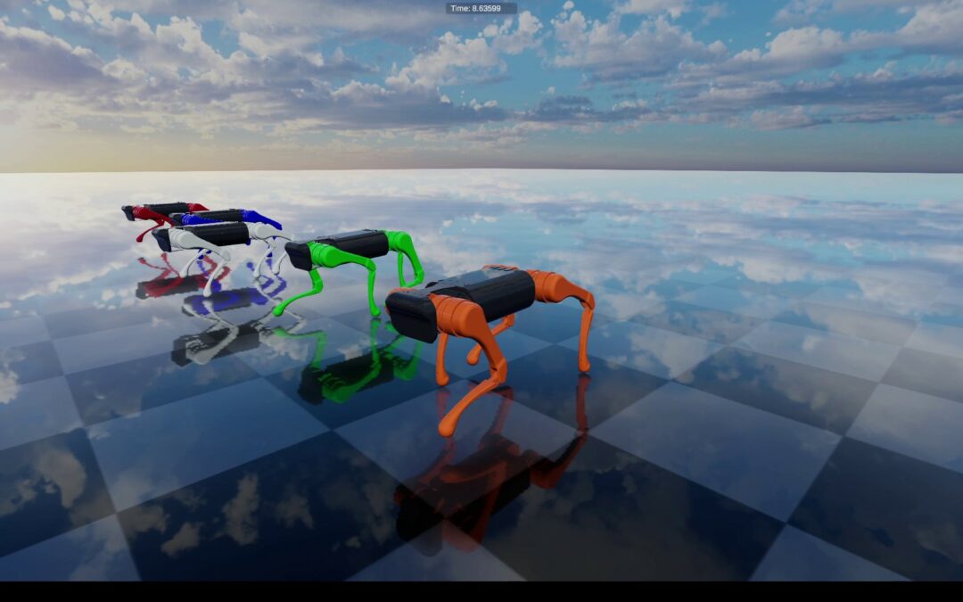 Un robot IA ispirato agli animali impara a muoversi su terreni sconnessi