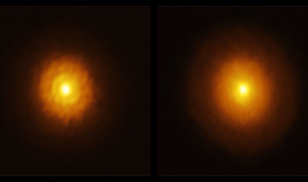 Scoperto un gigante nascosto nella “nebbia” attorno a una giovane stella