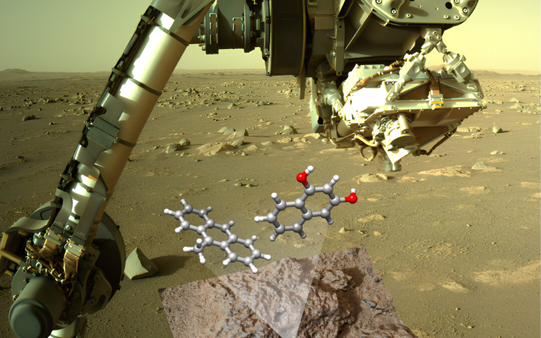 Ricercatori INAF scoprono tracce di sostanze organiche nei solfati di Marte