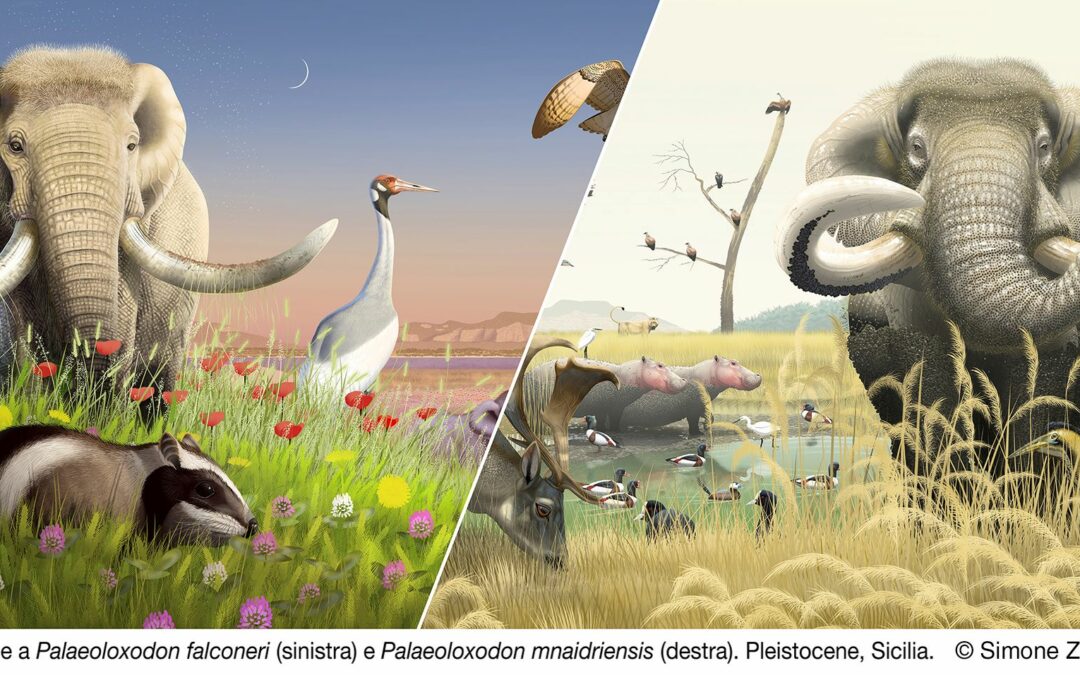 Studio ricostruisce dieta degli elefanti nani che vivevano in Sicilia 100mila anni fa